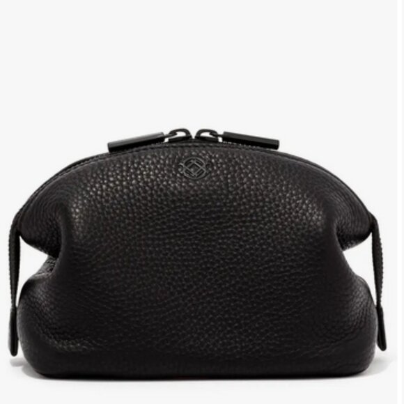 Dagne Dover Small Lola Leather Cosmetics Pouch - Picture 1 of 12